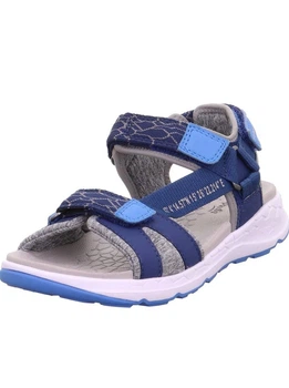 Детские босоножки Superfit Criss 37р мальчику темно-синий/серый