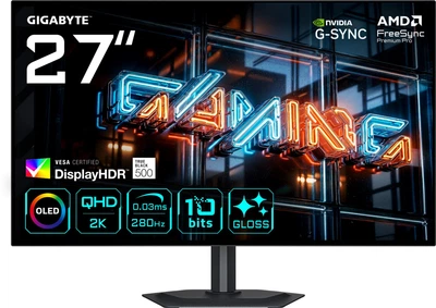 Монитор 27" Gigabyte MO27Q28GR OLED Gaming Monitor