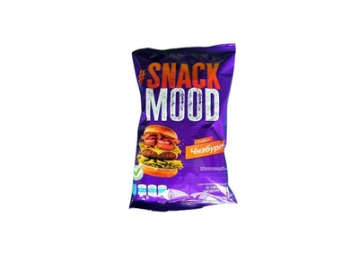 Снеки SNACK MOOD 50г Чизбургер пшенично-картопляні