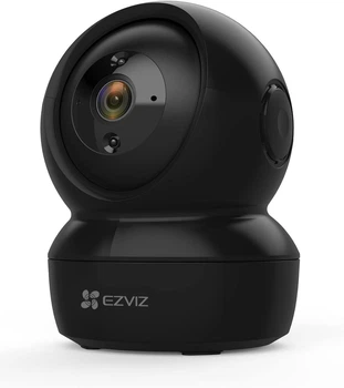 Внутренняя Wi-Fi камера видеонаблюдения Ezviz C6N HD с функцией поворота и наклона Черный