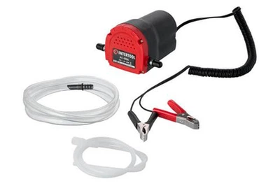 Насос вакуумный для откачки масла и топлива Intertool 12В × 7 л/мин (AC-0006)