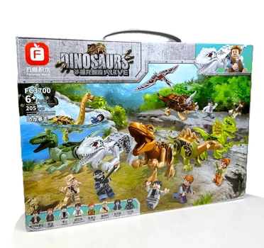 Конструктор для дітей динозаври jurassic world 3700, Конструктор для хлопчиків парк юрського періоду ( 15606 )