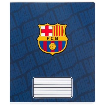 Тетрадь школьная KITE, 18 листов, FC Barcelona, клетка, (BC26-236)