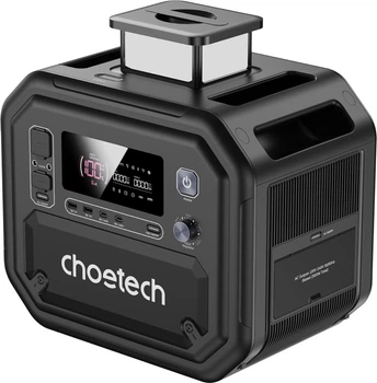 Зарядна станція CHOETECH BS064 2500 Вт / 2160 Вт⋅год / LiFePO4 (BS064-EU-BK)