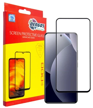 Защитное стекло для смартфона Xiaomi Redmi Note 15 Pro 5G DENGOS Super-D Black (TGFG-SD-10)