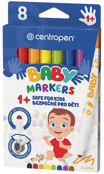 Фломастеры Centropen Baby набор 8 цветов (8660/08)