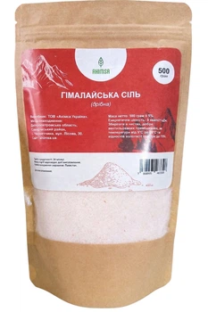 Гімалайська сіль (дрібна) 500 г TM Ahimsa