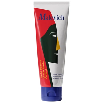 Крем для восстановления баланса жирной и проблемной кожи лица Malevich Purist Balance Cream Barrier Control 50 мл