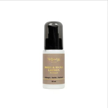 Парфюмированный лосьон для тела и рук Top Beauty Body & Hand Lotion Амбра-Ваниль-Пачули 50 мл