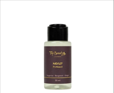 Парфумоване рідке мило для рук та тіла Top Beauty Perfumed Soap Мандарин – Бергамот – Імбир 50 мл