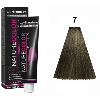 Abril et Nature Color Plex Крем-фарба для волосся 7 (7F) Русявий