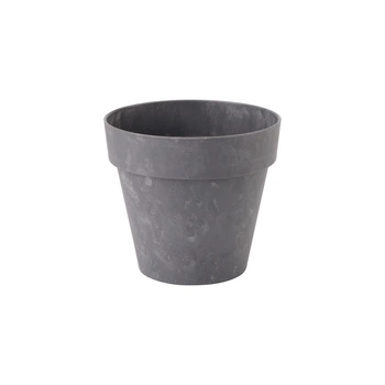 Горщик для квітів Form-Plastic Ibiza beton-18 темний сірий (4173-080)