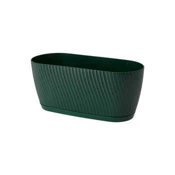 Горшок для цветов FormPlastic Mika box-27 2,65 л зеленый (4539-075)