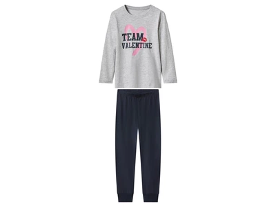 Піжама (лонгслів і штани) для дівчинки Lupilu LIDL 494989 098-104 см (2-4 years) Різнобарвний
