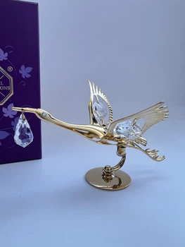 Фигурка с камнями Swarovski Аист 11,5 см 1601899