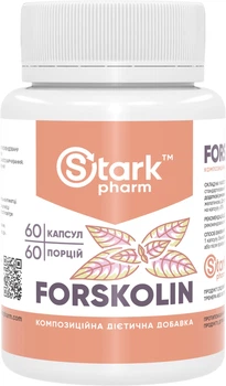 Форсколін Stark Pharm Forskolin 250 мг 60 капсул (2485)