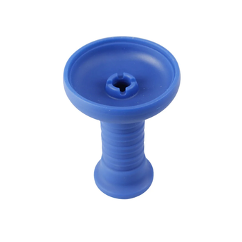 Чаша Modern Phunnel Blue для кальяна силиконовая 10см универсальная под калауд синяя
