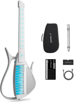 Смарт-гитара Enya Cyber-G White (Keyboard Model) с Bluetooth и эффектами