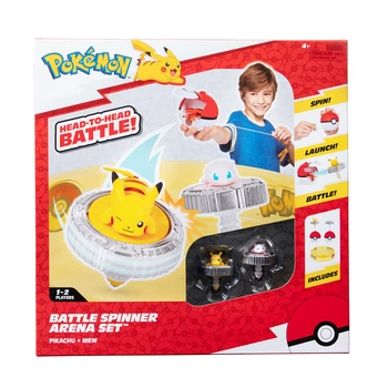 Игровой набор Pokemon Двойной батл с фигурками Пикачу и Мью Jazwares