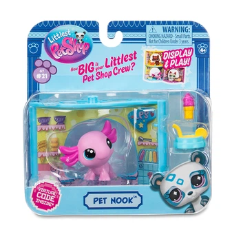 Ігровий набір Крамничка морозива дитячий Hasbro Littlest Pet Shop з фігуркою
