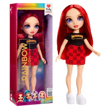 Кукла Rainbow High OPP комбинированные материалы 27 см Руби (700359)