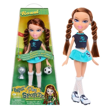 Игровой набор Bratz Play Sportz кукла 29 см комбинированные материалы черный бирюзовый (700501)