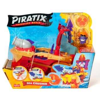 Игровой набор пиратский корабль Морской громовержец Piratix S 14.5x6.5x12.5 см