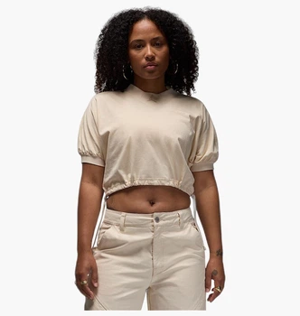 Кофта Air Jordan WomenS Knit Cropped Top Beige FN5727-203 S