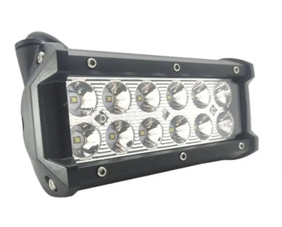 LED фара светодиодная 12 диодов. Двухрядная фара - прожектор! Товар с Гарантией качества! С-36W.S.