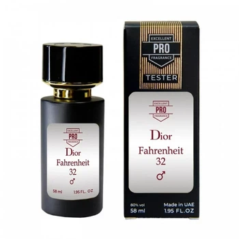 Мужская парфюмированная вода No Brand (версия Dior Fahrenheit 32), 58 мл
