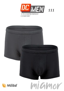 Трусы-боксеры мужские из модала DCPolo 111 Modal (2 шт) XL Черные/Карбон