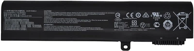 Акумулятор для ноутбука MSI BTY-M6H GE62 GE72 GP62 GP72 GL62 PE60 11.1V 4400mAh 49Wh
