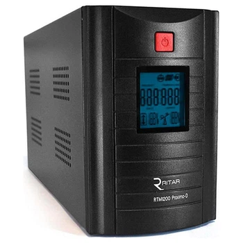 Источник бесперебойного питания Ritar 1200 ВА / 720 Вт / 7 А*ч (RTM1200D)