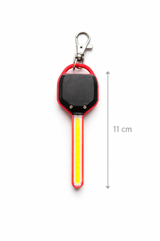 Брелок ліхтарик,COB LED,11 см, 9 + карабін 2 см