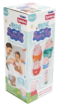 Zestaw zabawkowy do kąpieli Tomy Świnka Peppa Matrioszka (E73526/6) (5011666735262)