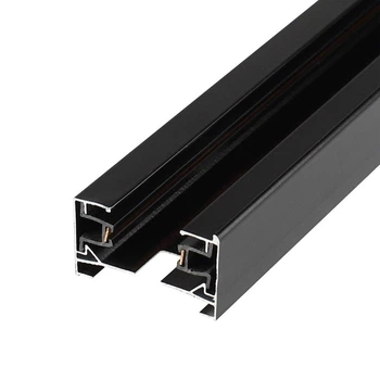 Шинопровід трековий LUMINARIA RAIL-2M BLACK однофазний (2 метри) (2221115548)