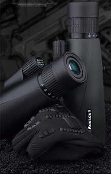 Монокуляр Bossdun 10-30x50 Zoom HD — потужне наближення, нічне бачення, штатив + тримач для телефону | туристичний, військовий