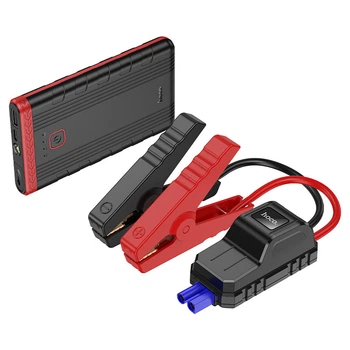 Пусковий зарядний пристрій бустер Hoco QS5 Refined intelligent emergency start-up 400A 6000 mAh Black