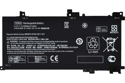 Аксесуари для ноутбука HP TE04XL HP Omen 15-AX200 Pavilion 15-BC200 Series (15.4V 63.3 Wh) Replacement