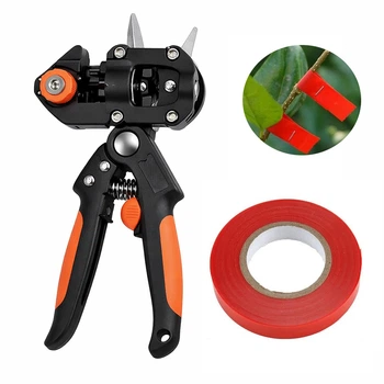 Профессиональный прививной секатор для обрезки и прививки деревьев Professional Grafting Tool ножницы садовые + лента в подарок