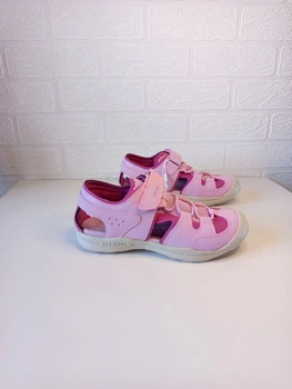 Детские закрытые сандалии Geox Vaniett Girl pink\fuchsia 32 размер J456AB 015CE