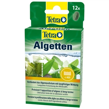 Таблетки Tetra Algetten для аквариума против водорослей 12 таблеток на 120 л(SU_8DFCEB5F10A2)