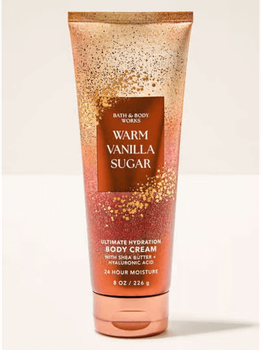 Крем для тела Warm Vanilla Sugar Bath and Body Works 226г