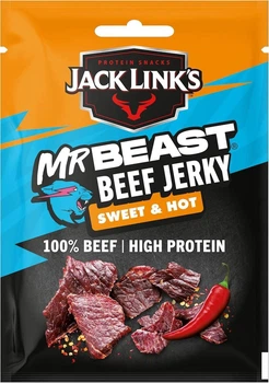 М’ясні снеки Jack Link's MrBeast Beef Jerky Sweet Hot 25г