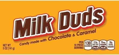 Конфеты Hershey's Milk Duds Candy Chocolate Caramel 141г
