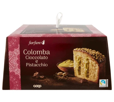 Пасхальный кекс коломба Coop Fior Fiore Colomba Cioccolato e Pistacchio 800г