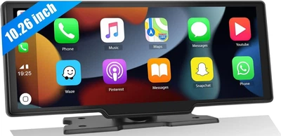 Автомагнітола CAMECHO A3247 / 10.26" / Сенсорна / Apple CarPlay / Android Auto / Bluetooth / WI-FI / FM / USB / AUX / TF slot b5 - Б/В
