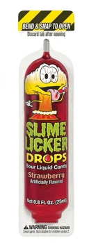 Кисла рідка цукерка Toxic Waste Slime Licker Drops Strawberry 25мл