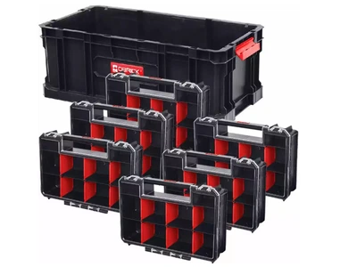 Ящик Qbrick пластик 530х295х195 мм с 6 органайзерами MULTI (701742)