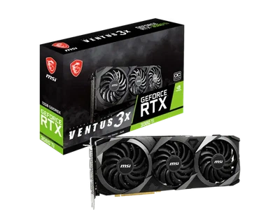 Видеокарта MSI GeForce RTX 3080 Ti VENTUS 3X 12G OC